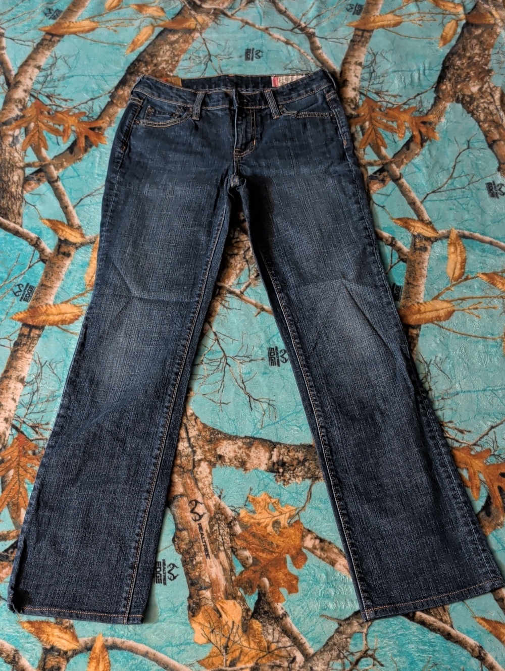 Women's Dark Indigo Bootcut Jeans - Classic Everyday Fit